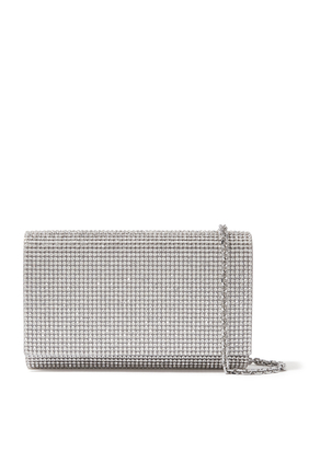 Dolce & Gabbana Bejeweled Bag with Crystal Embellishment - Metallic