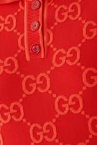 GG Cotton Polo Dress