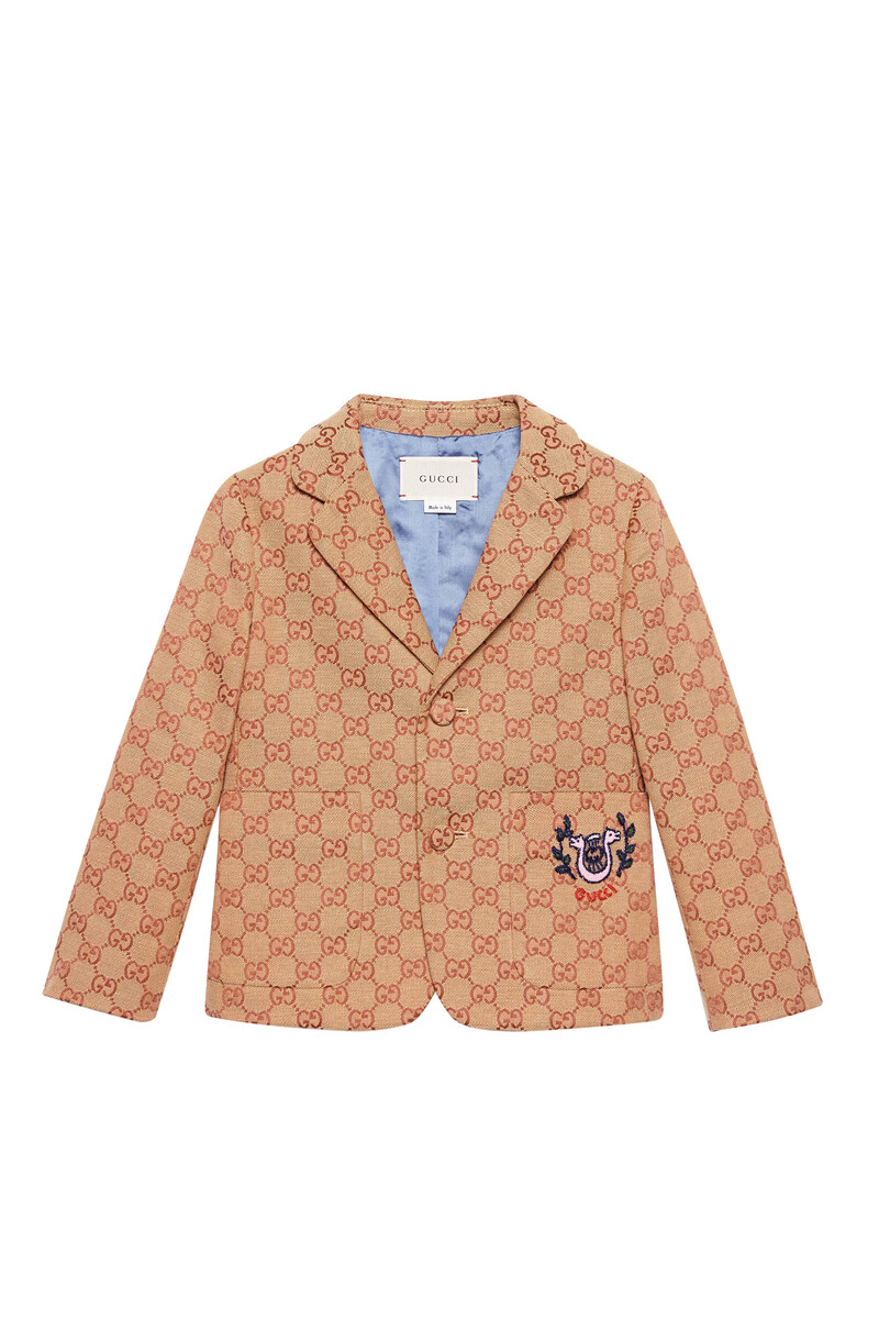 Buy Gucci Gg Canvas Jacket Kids For Aed 3150 00 Coats And Jackets Bloomingdale S Uae