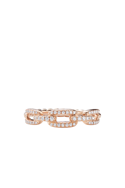 Stax Chain Link Diamond Ring