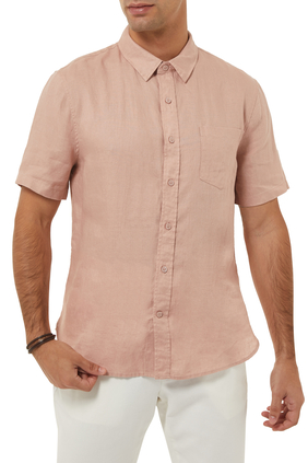 Short-Sleeve Button Down Shirt