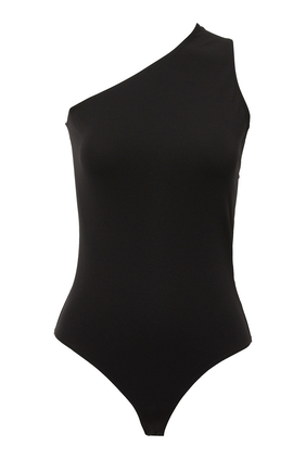 One-Shoulder Asymmetrical Bodysuit