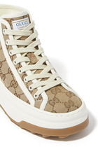 GG High-Top 56 Canvas Sneakers