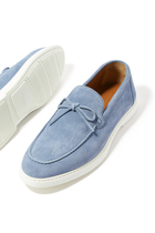Edwin Suede Loafer With Tassel
