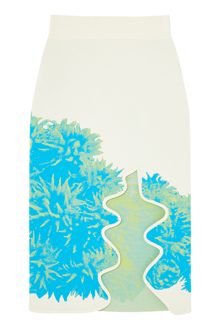 Oates Coral Midi Skirt
