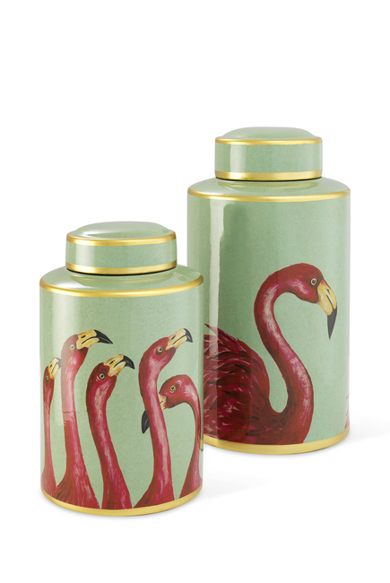 Flamingo Jar