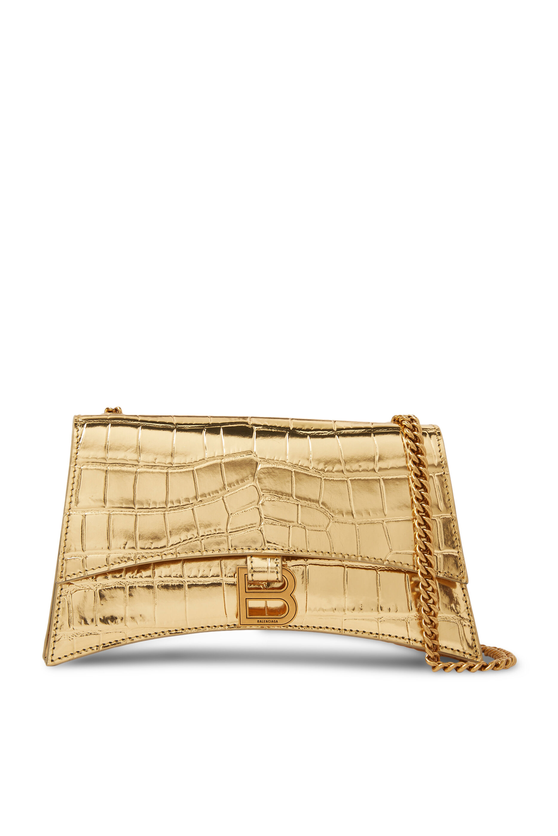 Balenciaga gold discount bag