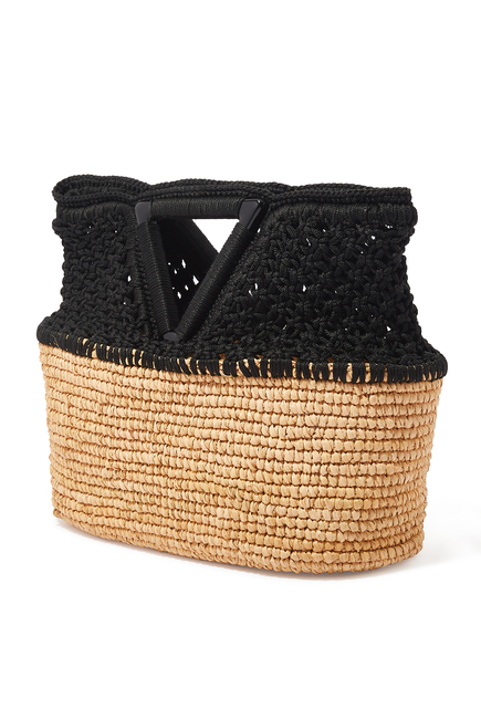 Netted Beach Basket