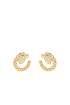 Serpent Bohème S Motif Hoop Earrings