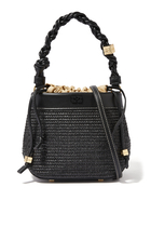 Bou Bucket Raffia Bag