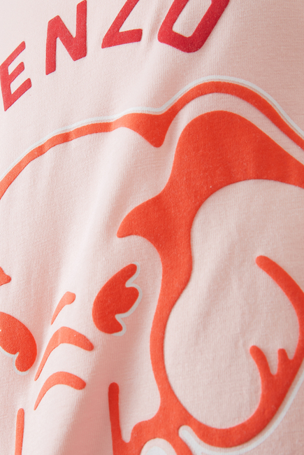 Kids Elephant Logo Dress