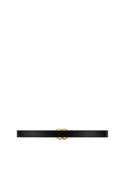 GG Marmont Slim Leather Belt