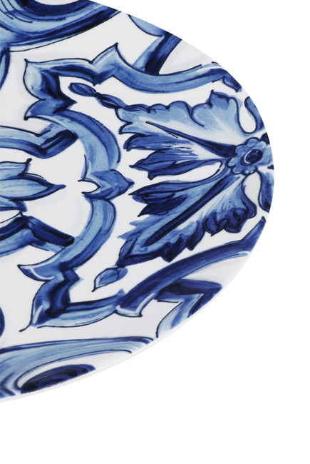 Blu Mediterraneo Fiore Service Plate