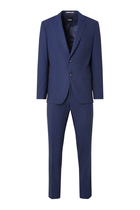 Slim-Fit Pinstripe Suit, 2-Piece