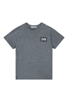 Kids Jersey T-Shirt with Logo Tag