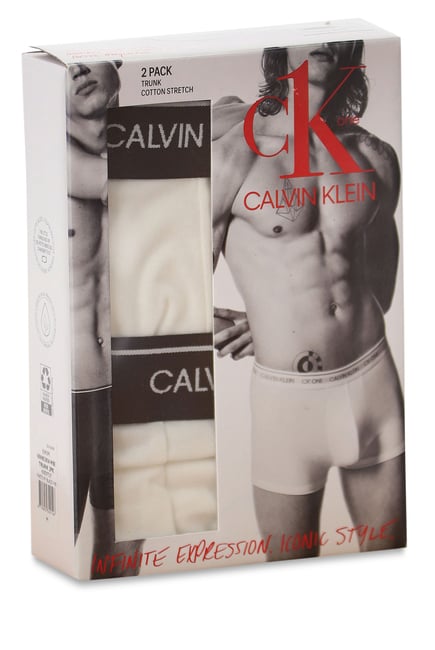 CK One Cotton Trunks, Set Of Two