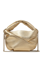 Bonny Nappa Bag with Twisted Handle