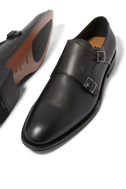 Buy Boss Derrek Double Monk Strap Shoes for Mens | Bloomingdale's UAE