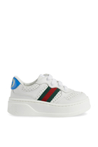 Kids Toddler Sneakers With Web Stripe