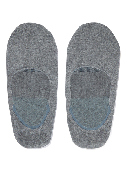 Light-Grey Step Socks