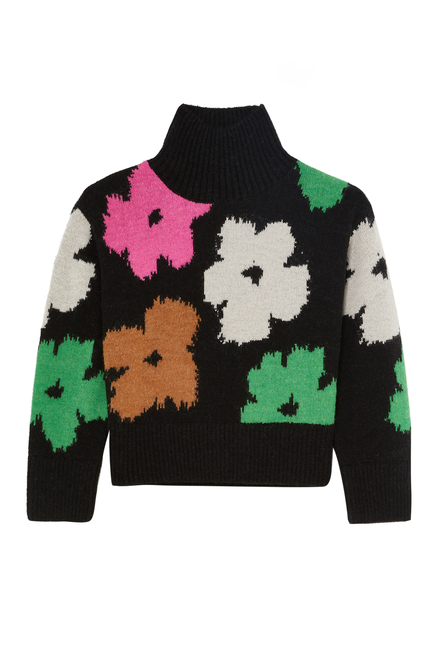 Anna Multi-Flower Sweater