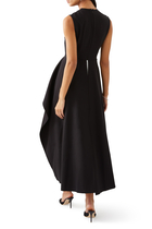 Severny Pleated Midi Dress