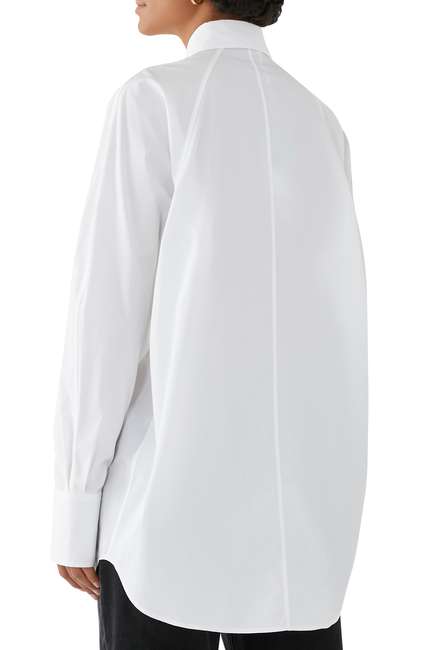 Oversized Cotton-Poplin Shirt