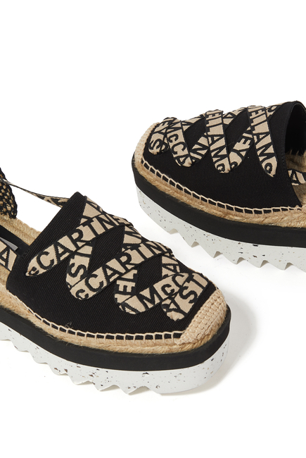 Gaia 80 Canvas Platform Espadrilles