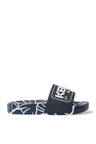 Kids Aqua Logo-Print Slides