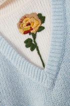 Turtleneck Embroidered Sweater