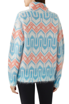 Mohair Jacquard Sweater