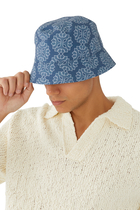 Leandro Medalhao Print Bucket Hat