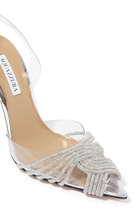 Gatsby 105 Crystal Slingback Pumps