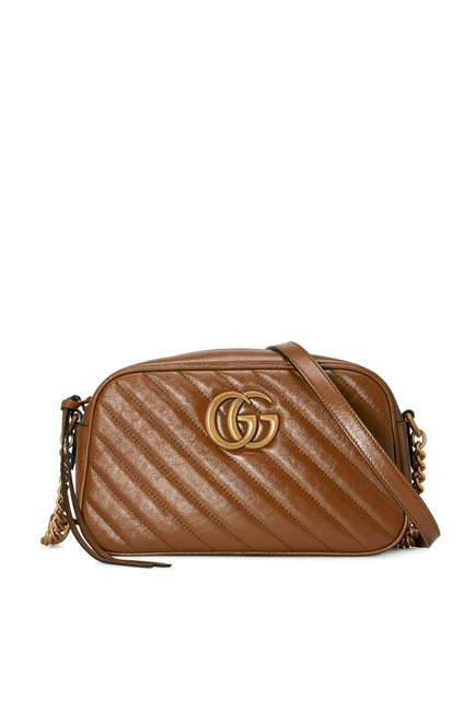 GG Marmont Small Matelassé Shoulder Bag