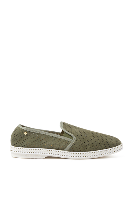 Classic Suede Slip-On Sneakers