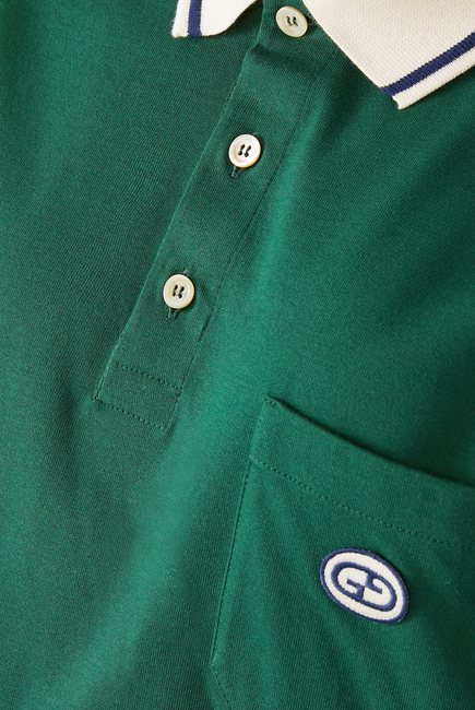 Interlocking G Cotton Polo