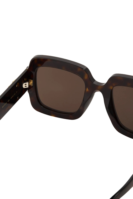 Square Frame Double G Sunglasses