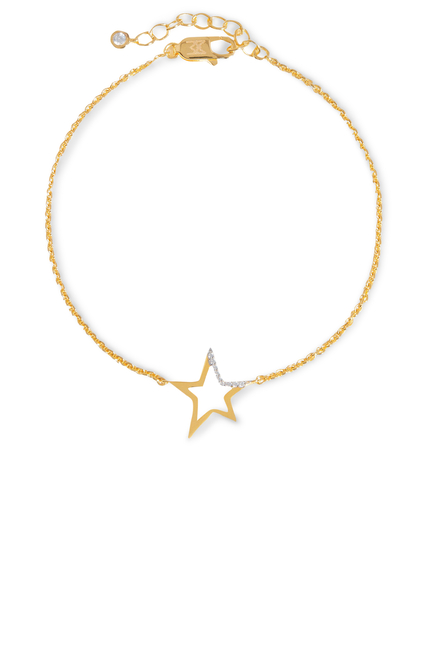 Celestial Pave Star Bracelet