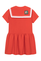 Kids Embroidered Sailor Dress