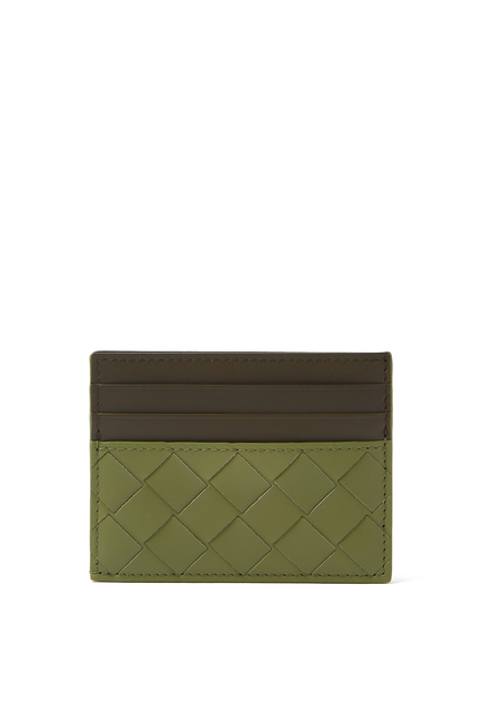 Intrecciato Credit Card Case