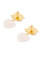 Heart Eye Drop Earrings