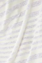 Zanone Striped Cotton & Linen T-Shirt