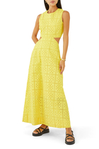 Broderie Anglaise Two-Piece Dress
