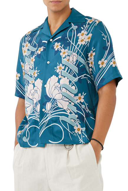 Floral Bowling Shirt