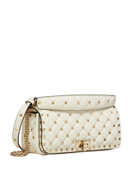  Rockstud Spike Shoulder Bag