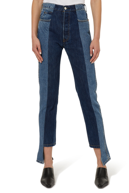 E.L.V. Denim The Twin Straight Denim Jeans