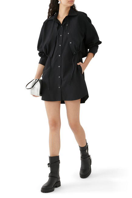 Layered Shirt Dress