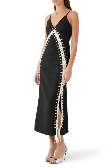 Macrame Maxi Dress