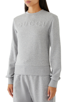 Logo Cotton Jersey Sweatshirt