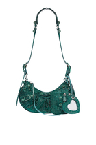 Le Cagole XS Shoulder Bag With Rhinestones